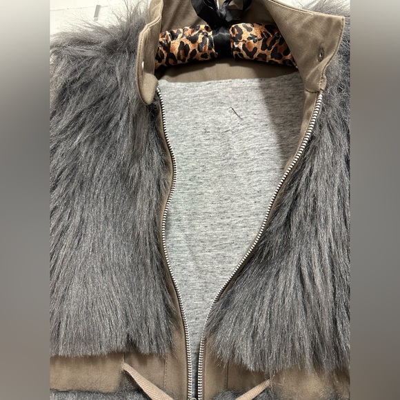 Loeffler Randall Cargo Fur Coat - Picture 4 of 5